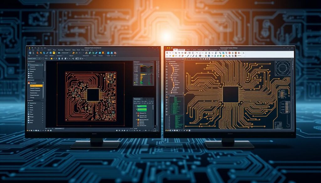 PCB design comparison