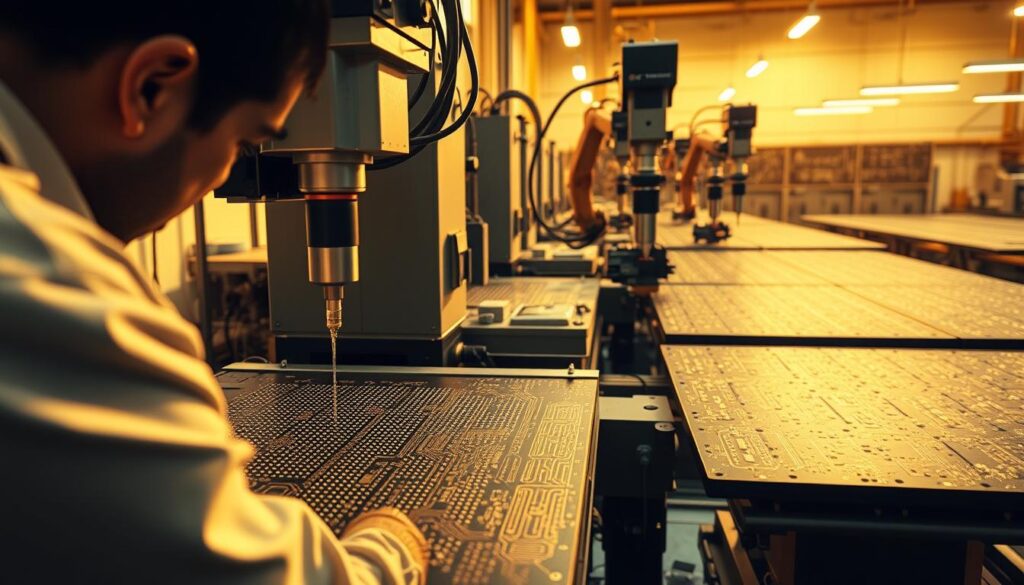 PCB drilling and routing PCB drilling and routing
